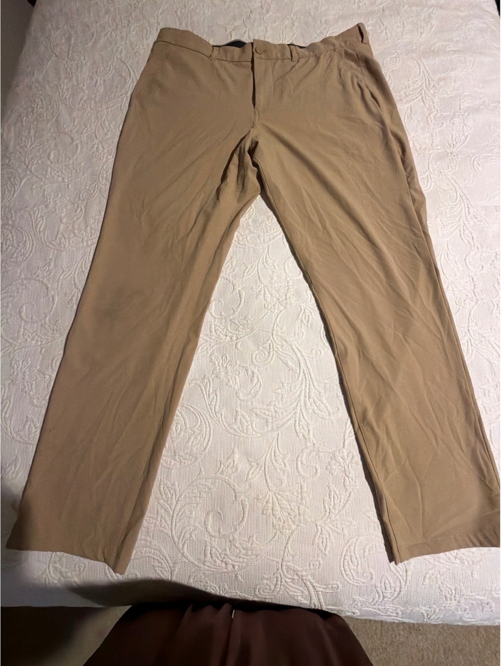 Mizzen+Main Men's Khaki Dress Pants Size 40W 32L